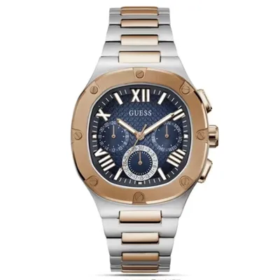 Guess Headline 2 Tone Multi-function Mens Watch